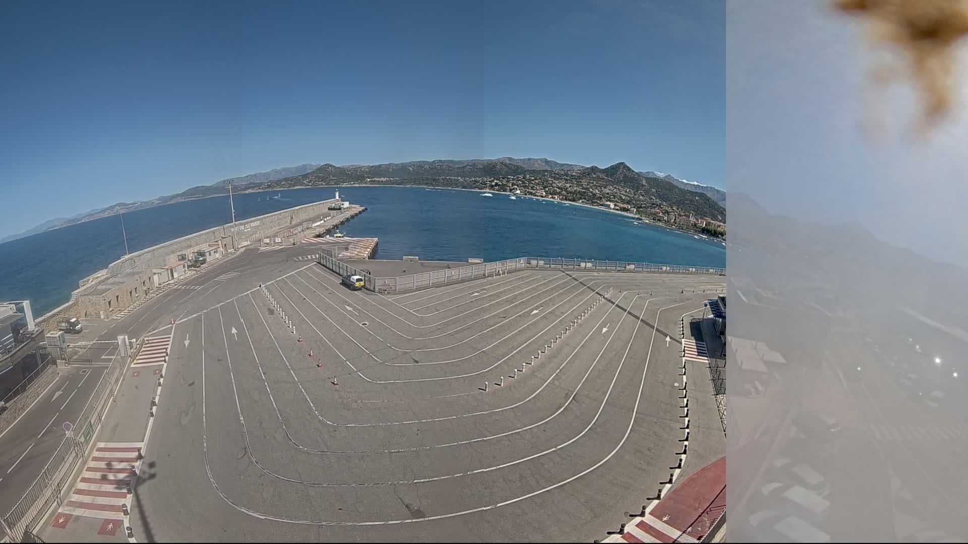 Port de l'Ile Rousse Port Live Cam - Calvi, Haute-Corse, Corse, France