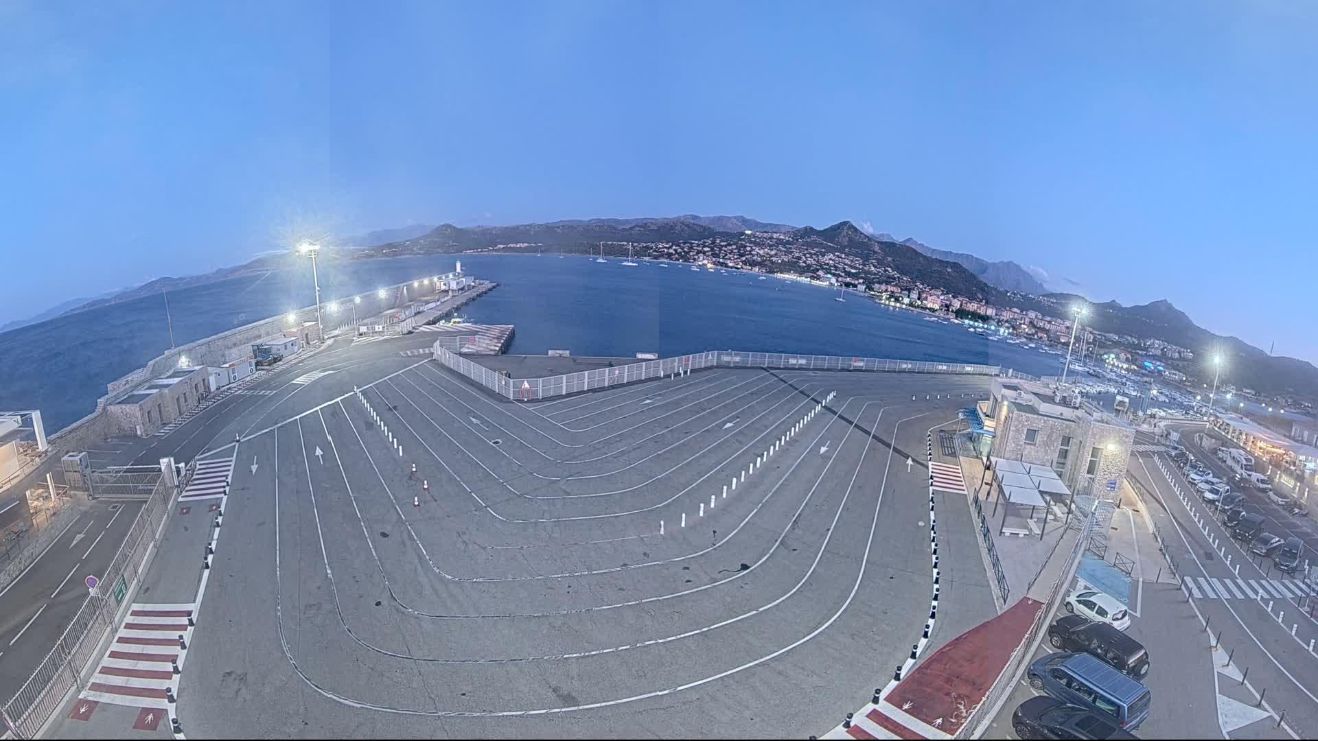 Port de l'Ile Rousse Port Live Cam - Calvi, Haute-Corse, Corse, France