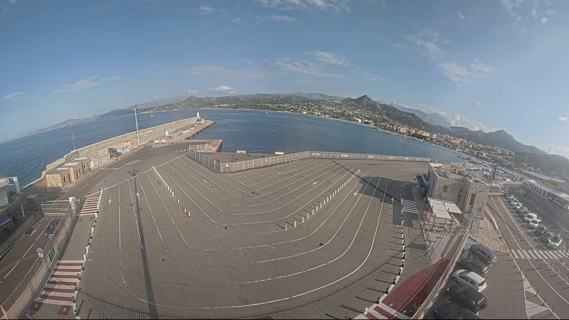 Port de l'Ile Rousse Port Live Cam - Calvi, Haute-Corse, Corse, France