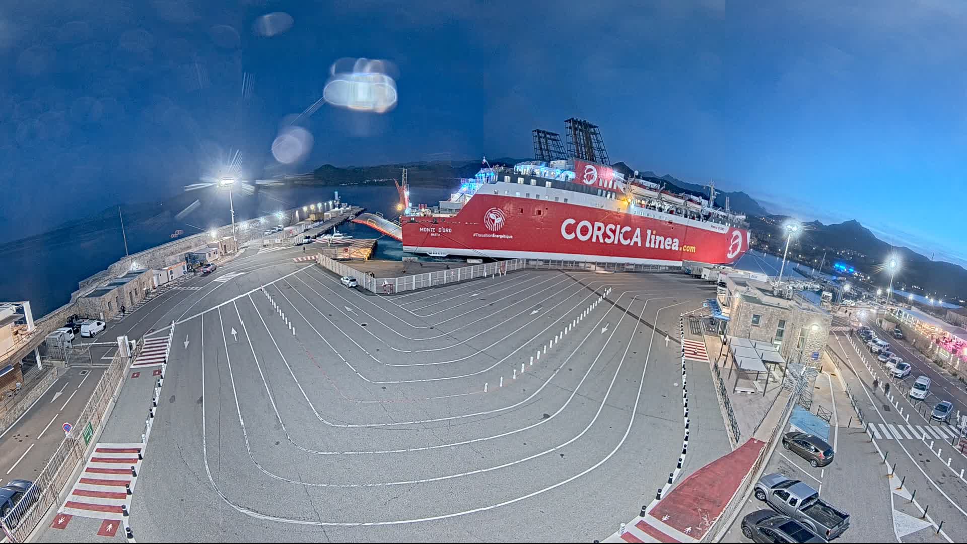 Port de l'Ile Rousse Port Live Cam - Calvi, Haute-Corse, Corse, France