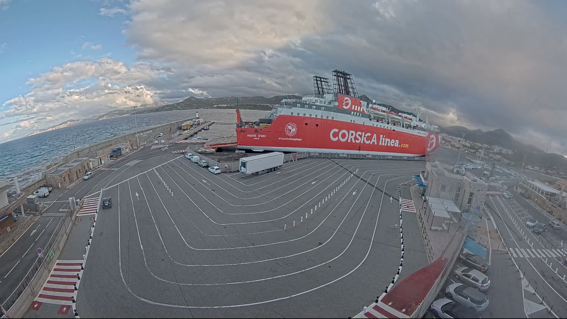 Port de l'Ile Rousse Port Live Cam - Calvi, Haute-Corse, Corse, France