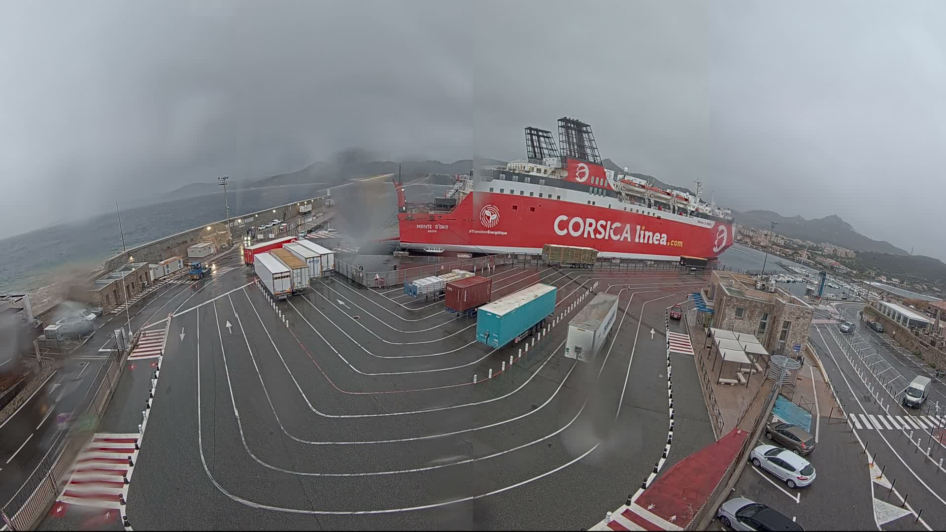 Port de l'Ile Rousse Port Live Cam - Calvi, Haute-Corse, Corse, France