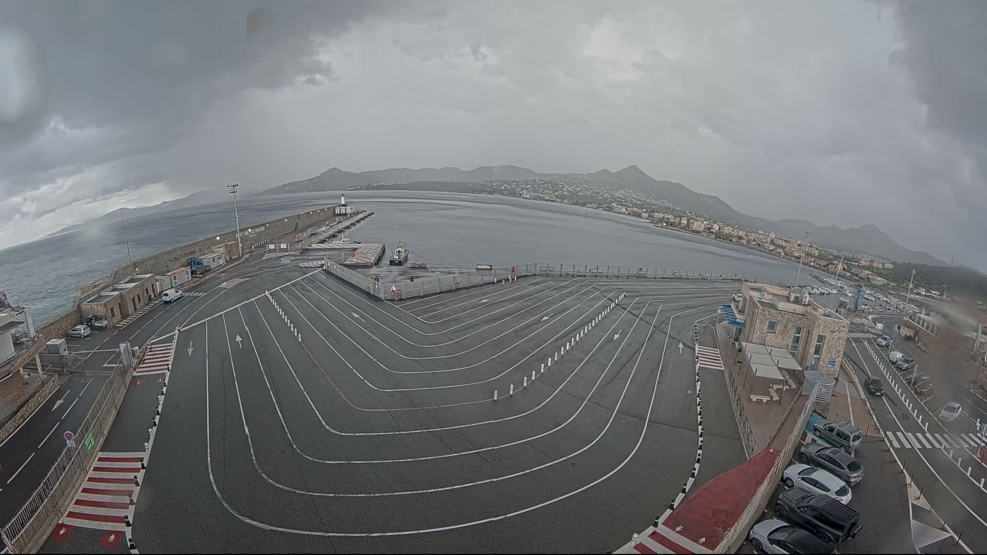 Port de l'Ile Rousse Port Live Cam - Calvi, Haute-Corse, Corse, France