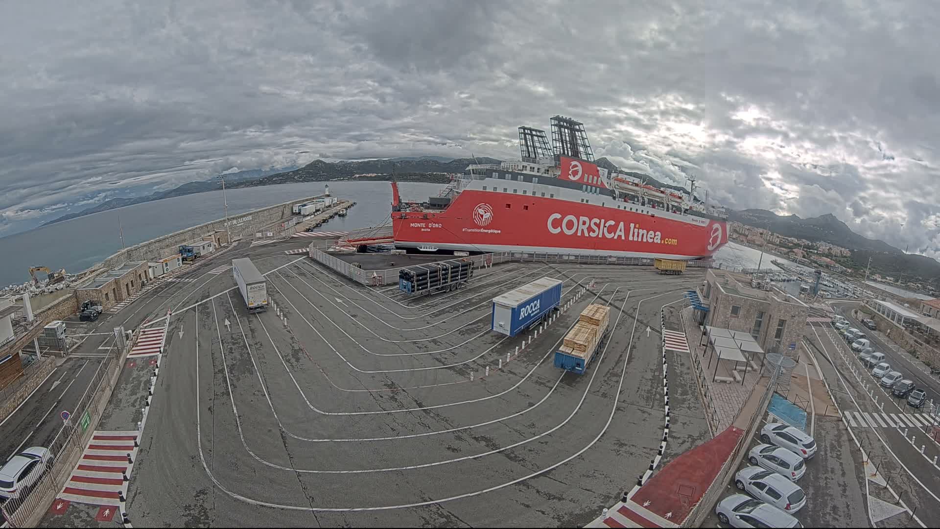 Port de l'Ile Rousse Port Live Cam - Calvi, Haute-Corse, Corse, France