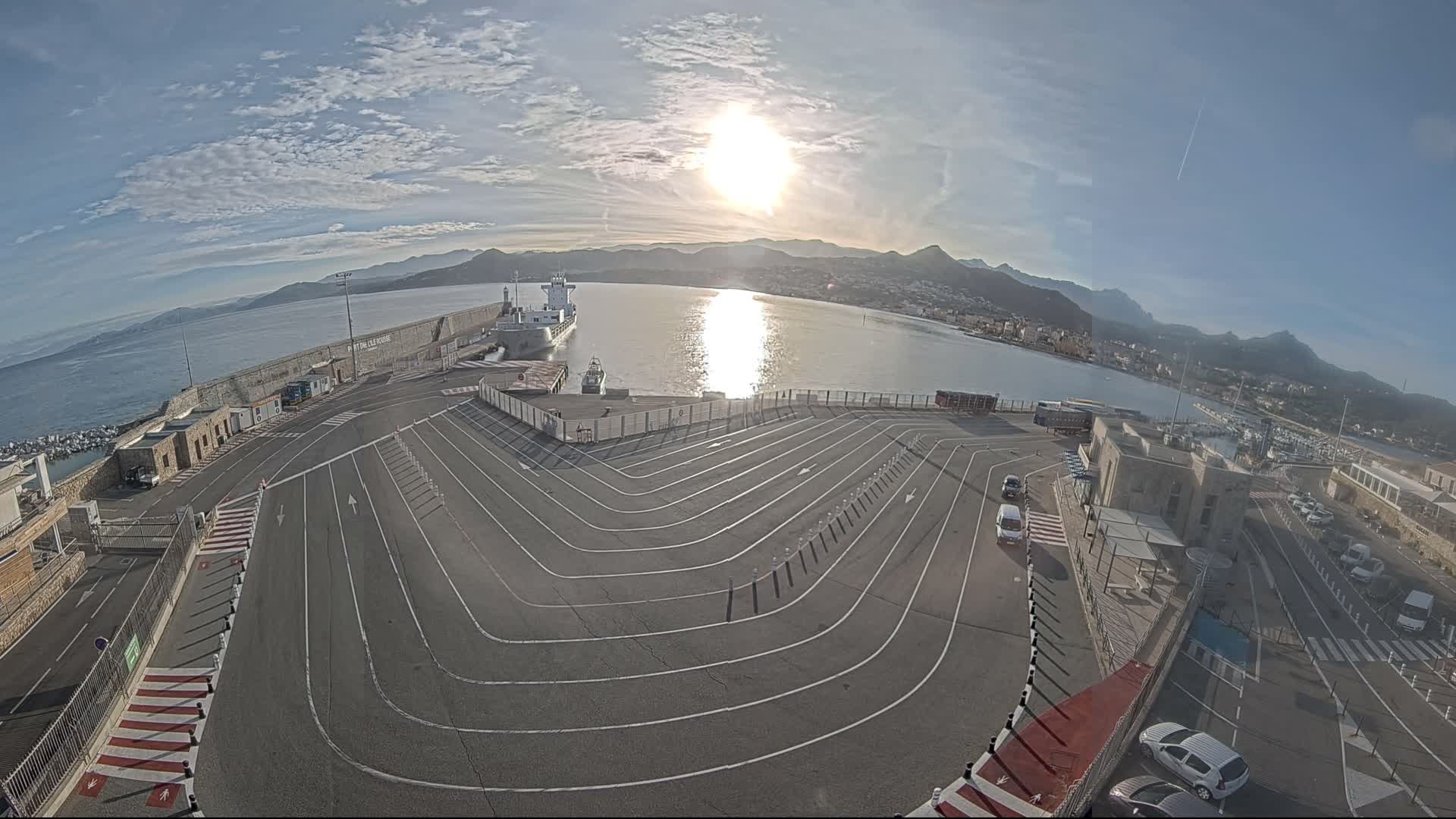 Port de l'Ile Rousse Port Live Cam - Calvi, Haute-Corse, Corse, France