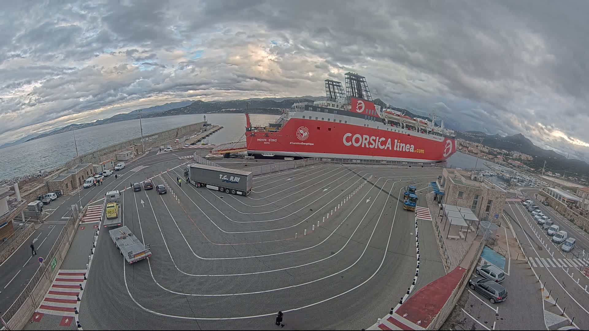 Port de l'Ile Rousse Port Live Cam - Calvi, Haute-Corse, Corse, France