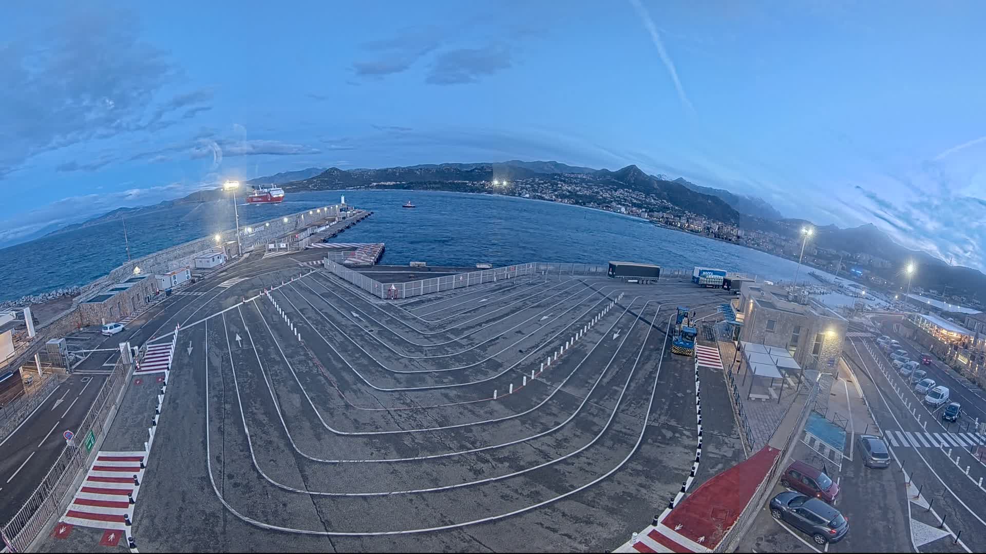 Port de l'Ile Rousse Port Live Cam - Calvi, Haute-Corse, Corse, France