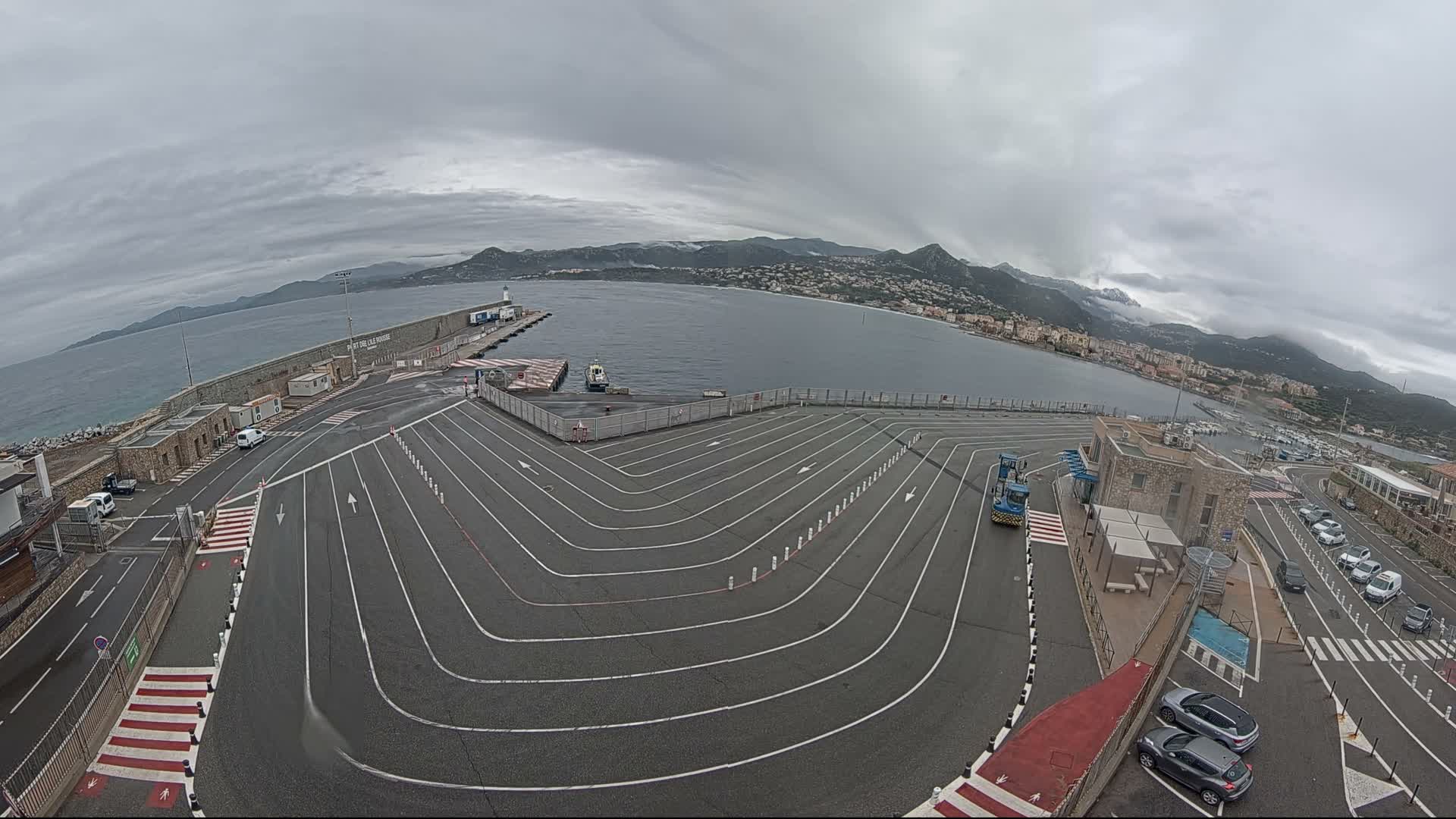 Port de l'Ile Rousse Port Live Cam - Calvi, Haute-Corse, Corse, France