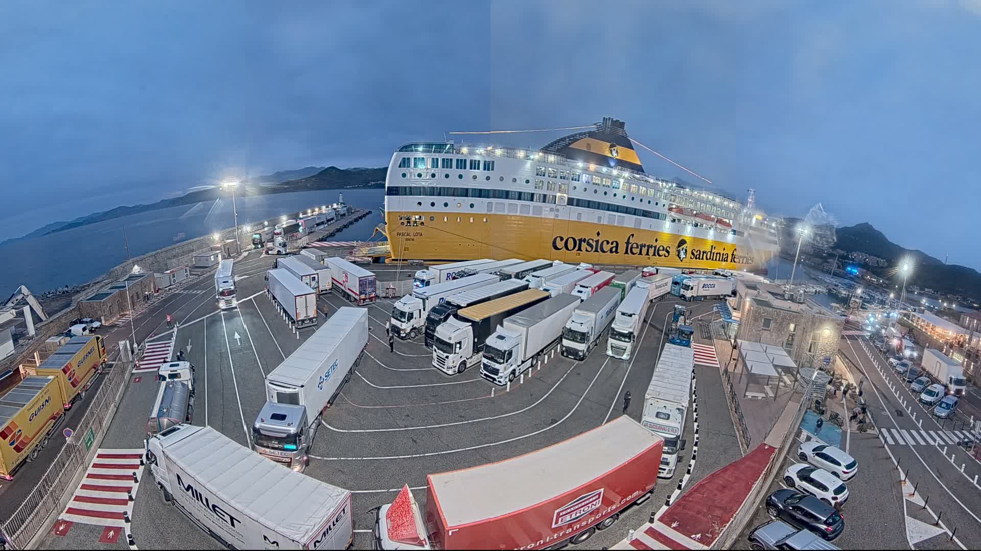 Port de l'Ile Rousse Port Live Cam - Calvi, Haute-Corse, Corse, France