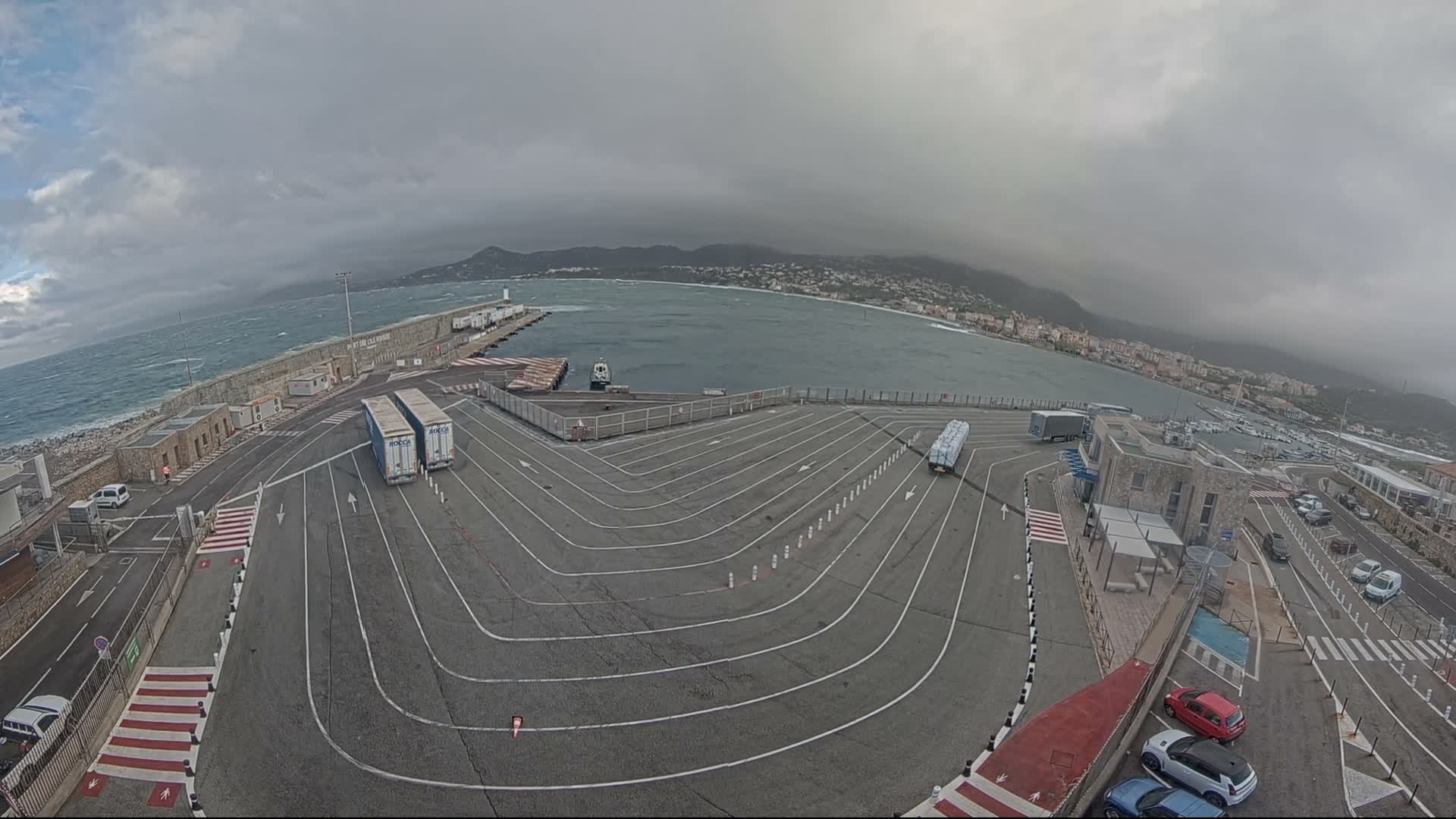 Port de l'Ile Rousse Port Live Cam - Calvi, Haute-Corse, Corse, France