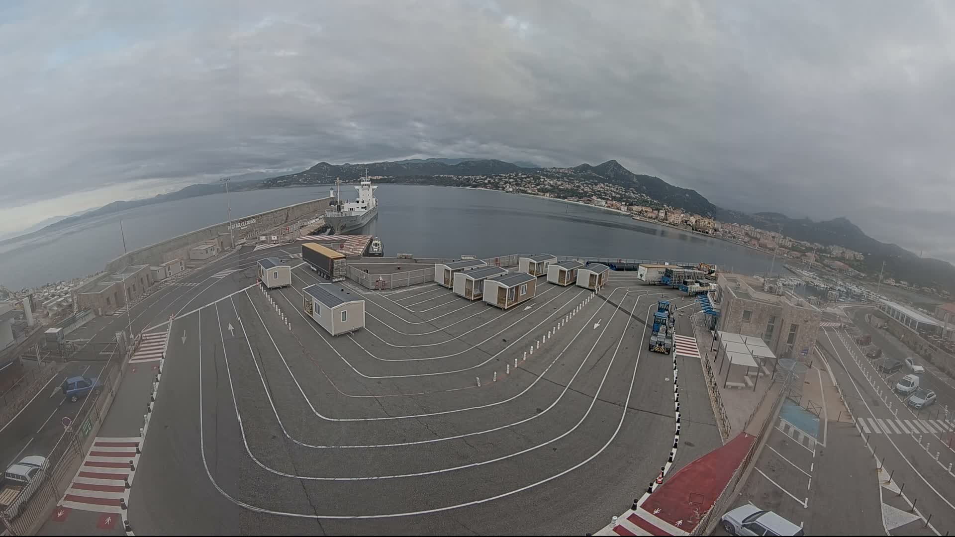Port de l'Ile Rousse Port Live Cam - Calvi, Haute-Corse, Corse, France