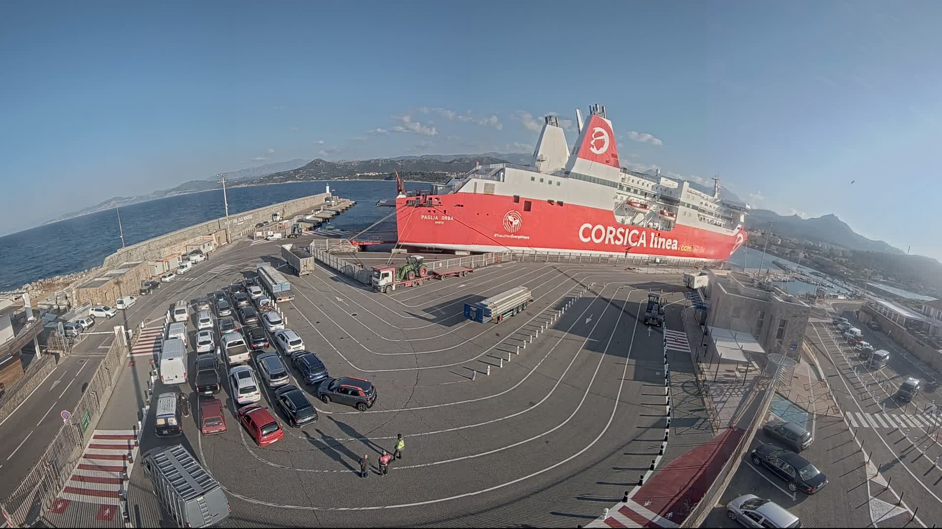 Port de l'Ile Rousse Port Live Cam - Calvi, Haute-Corse, Corse, France
