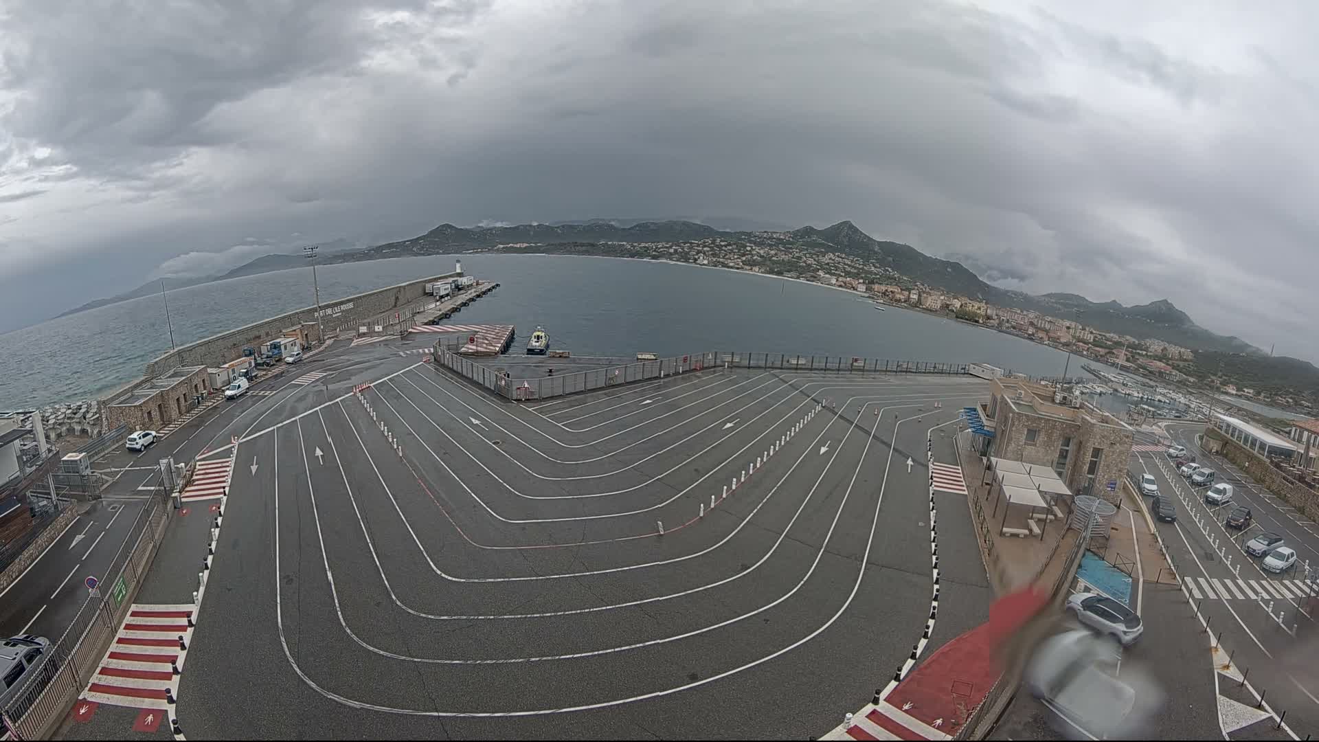 Port de l'Ile Rousse Port Live Cam - Calvi, Haute-Corse, Corse, France