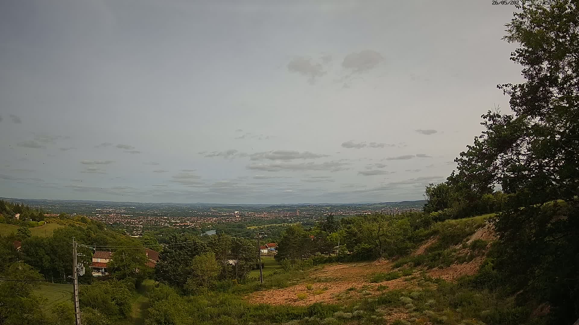 Albi City  Skyline Live Cam - Albi, Tarn, Occitanie, France