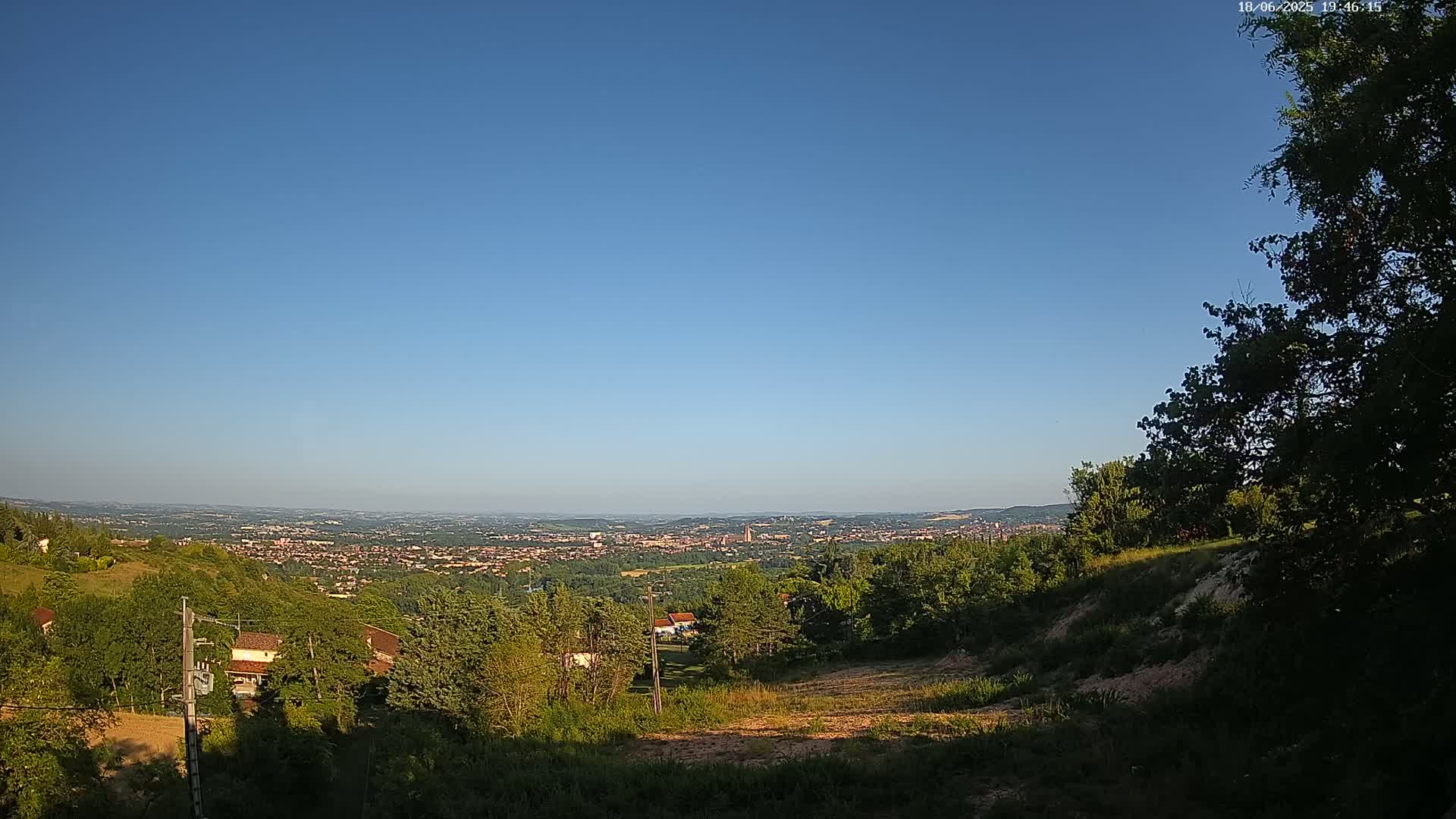 Albi City  Skyline Live Cam - Albi, Tarn, Occitanie, France