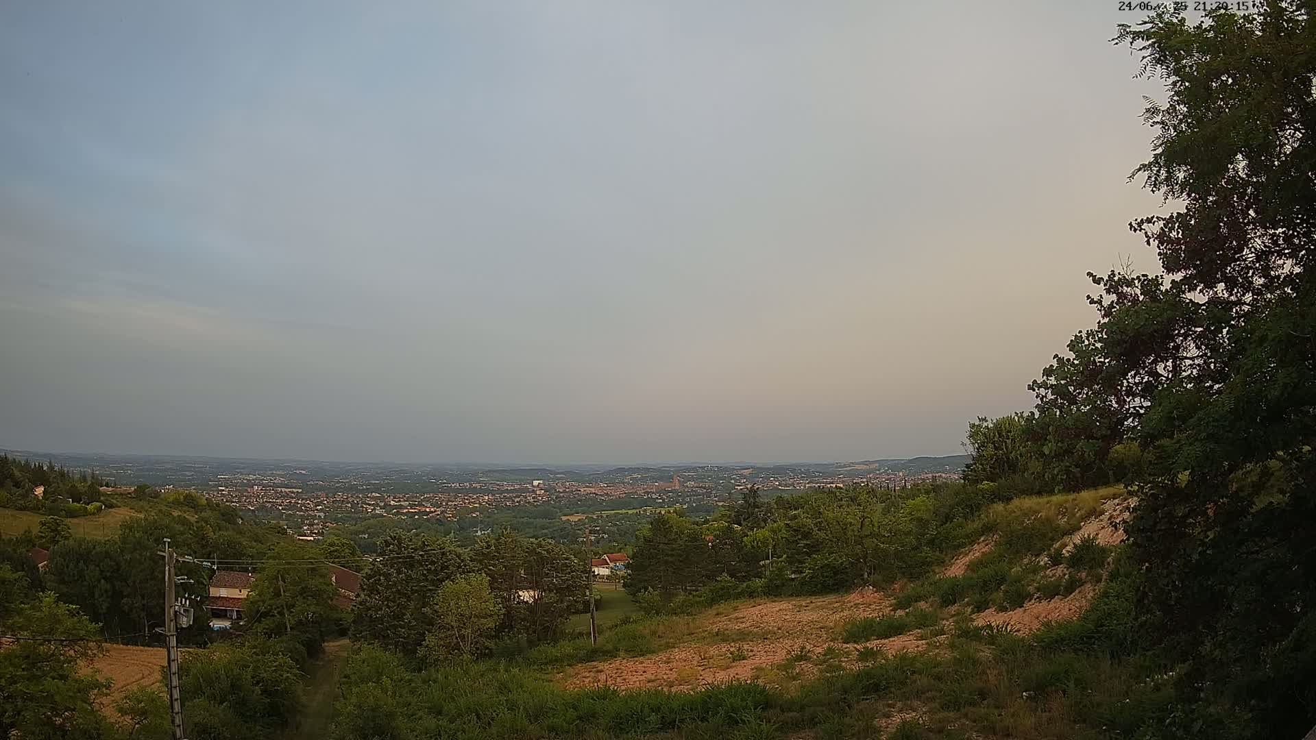 Albi City  Skyline Live Cam - Albi, Tarn, Occitanie, France