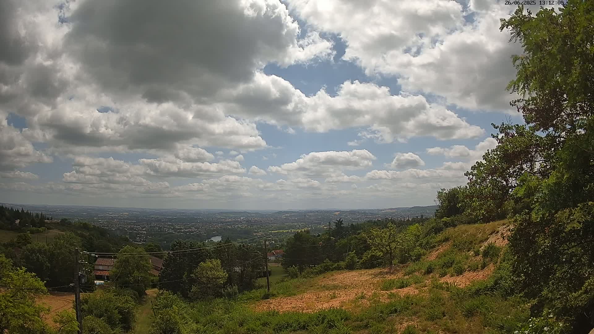 Albi City  Skyline Live Cam - Albi, Tarn, Occitanie, France
