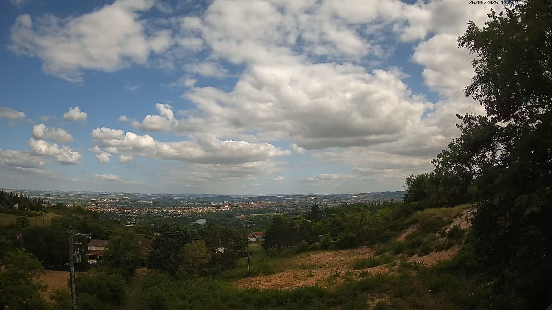 Albi City  Skyline Live Cam - Albi, Tarn, Occitanie, France