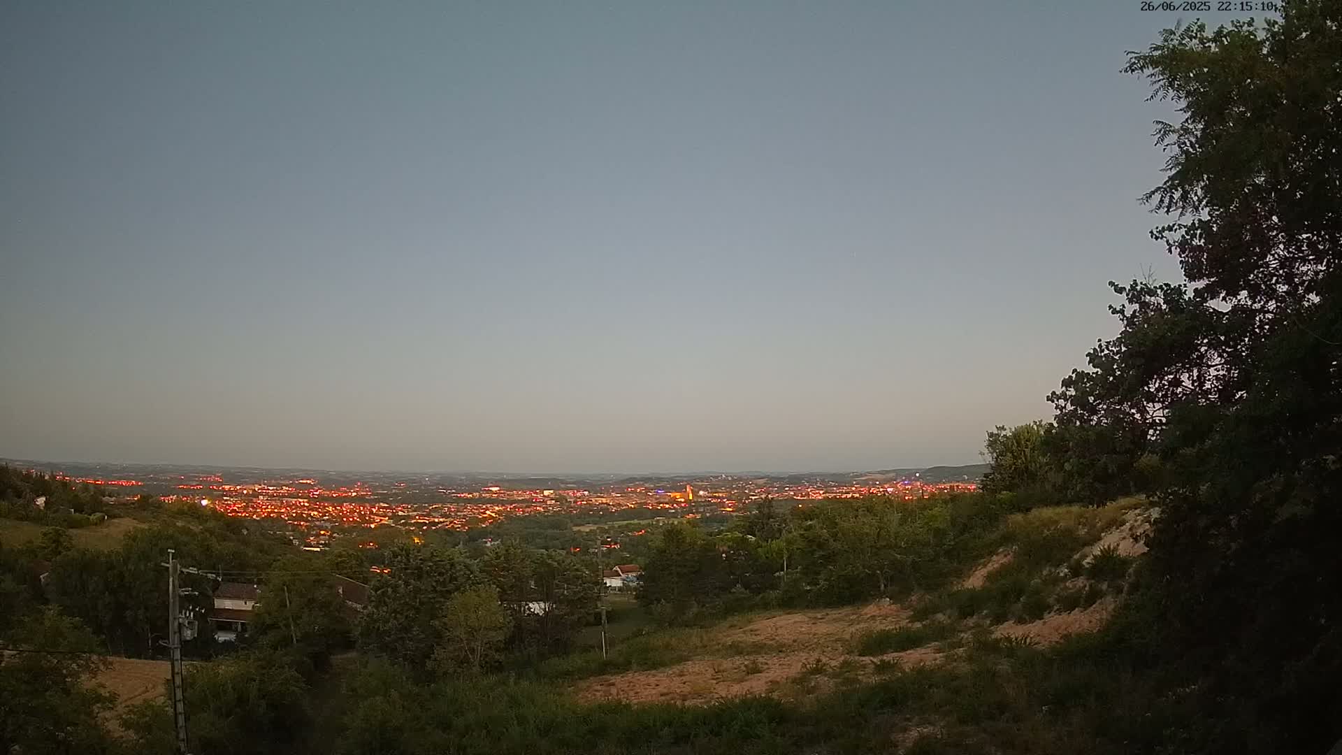 Albi City  Skyline Live Cam - Albi, Tarn, Occitanie, France