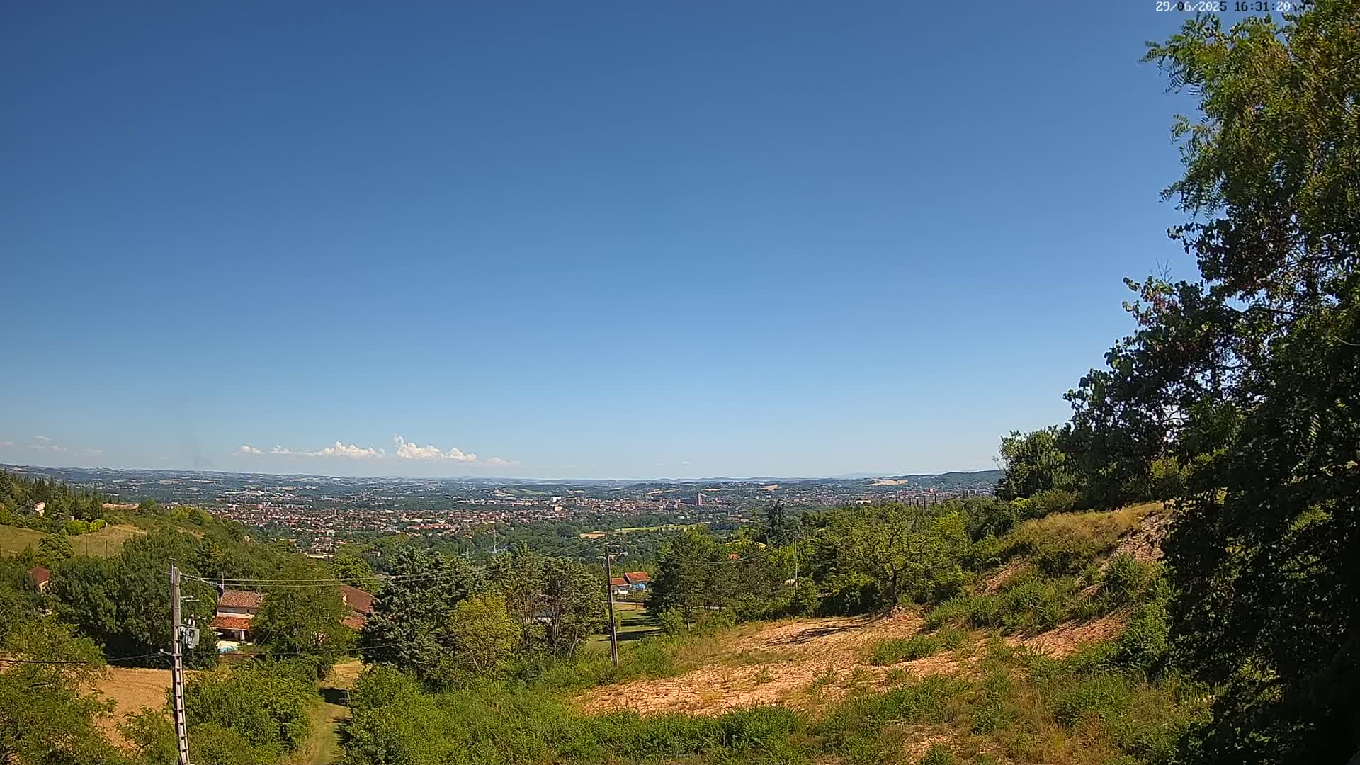 Albi City  Skyline Live Cam - Albi, Tarn, Occitanie, France