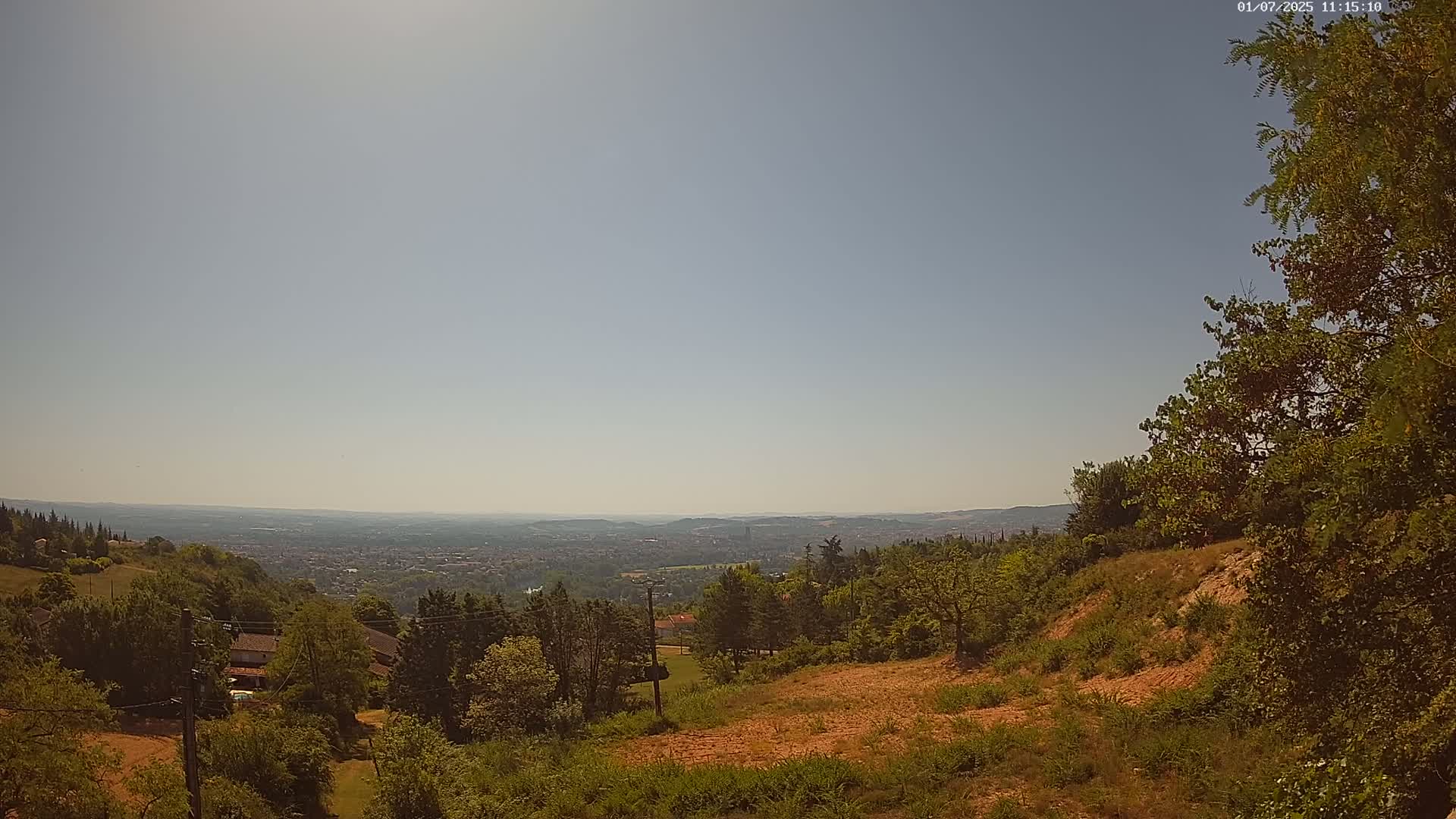 Albi City  Skyline Live Cam - Albi, Tarn, Occitanie, France