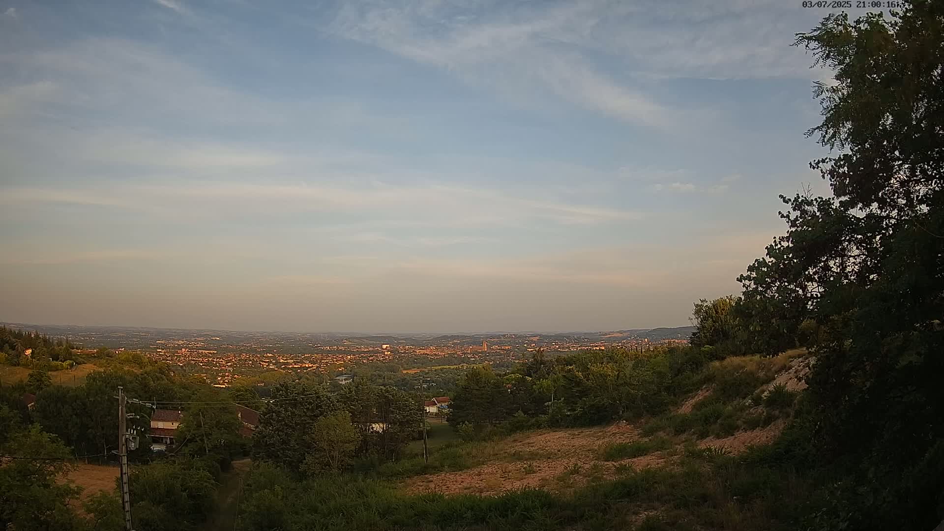 Albi City  Skyline Live Cam - Albi, Tarn, Occitanie, France