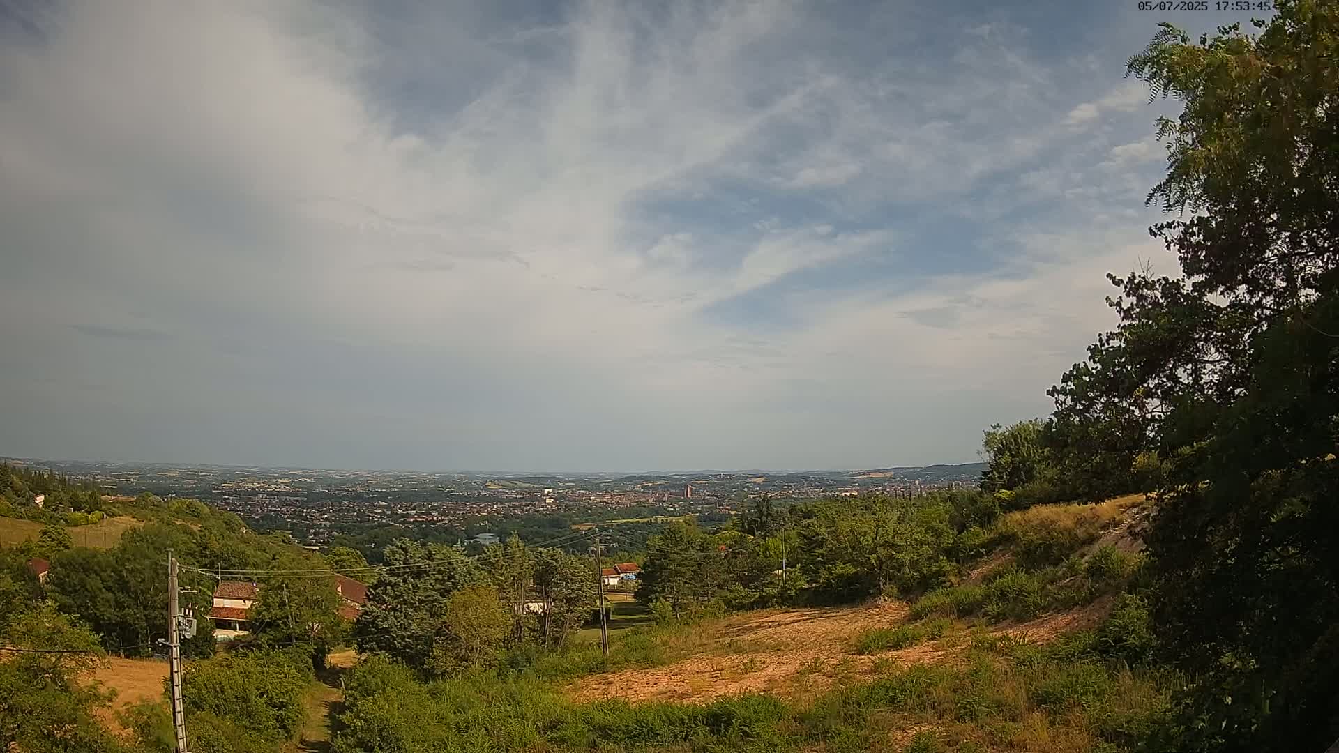 Albi City  Skyline Live Cam - Albi, Tarn, Occitanie, France