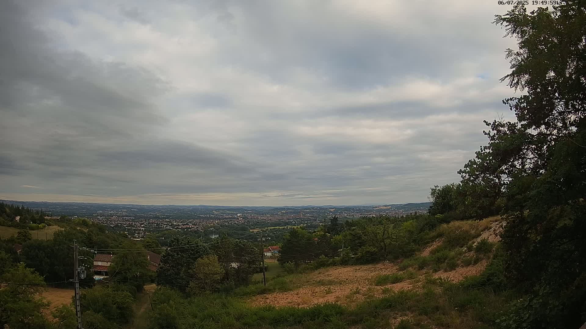 Albi City  Skyline Live Cam - Albi, Tarn, Occitanie, France