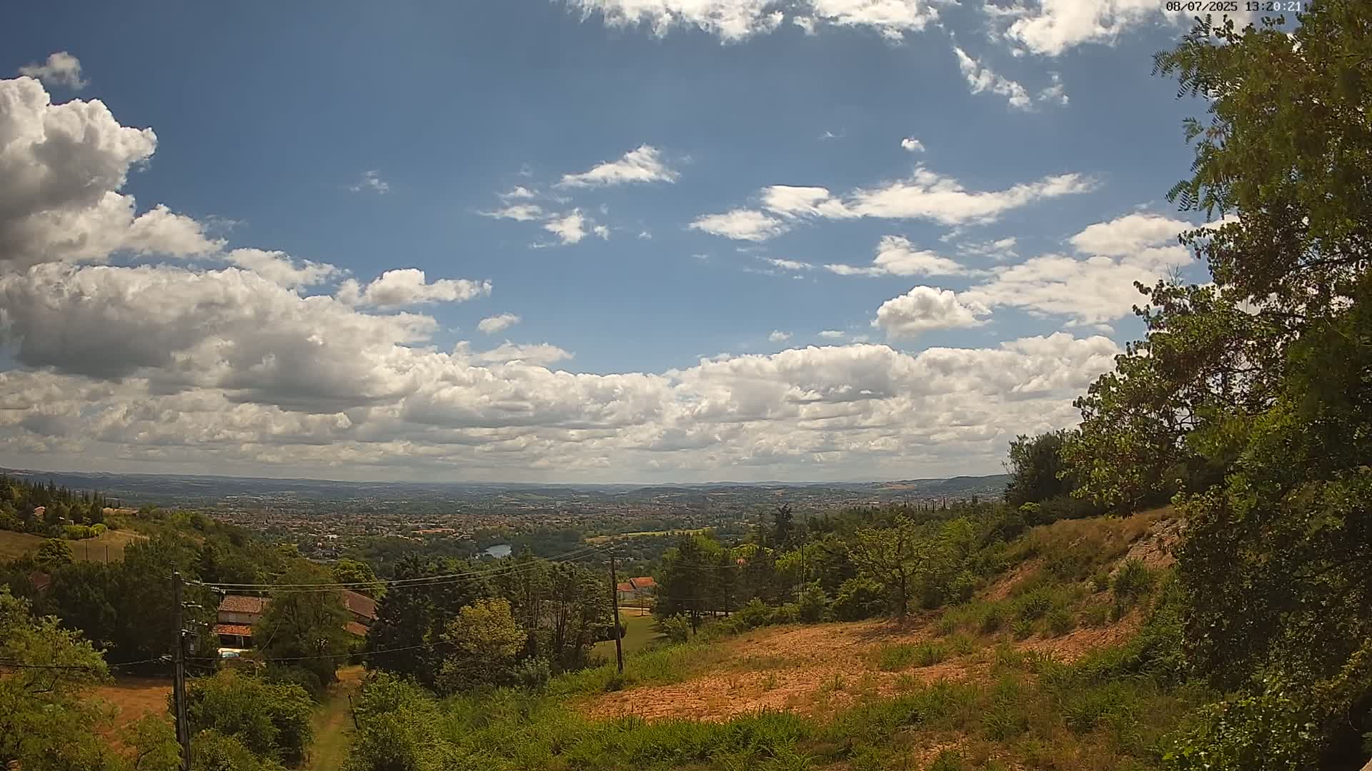 Albi City  Skyline Live Cam - Albi, Tarn, Occitanie, France