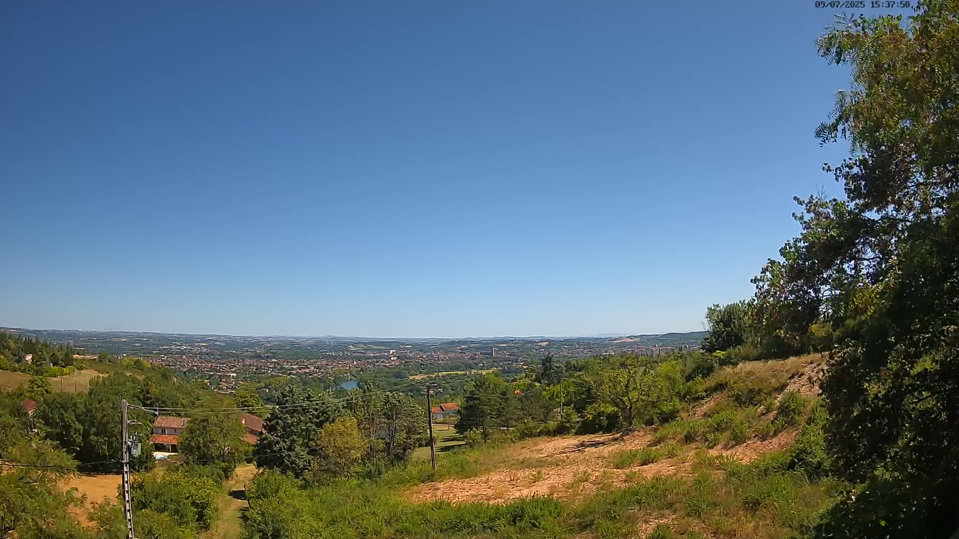 Albi City  Skyline Live Cam - Albi, Tarn, Occitanie, France