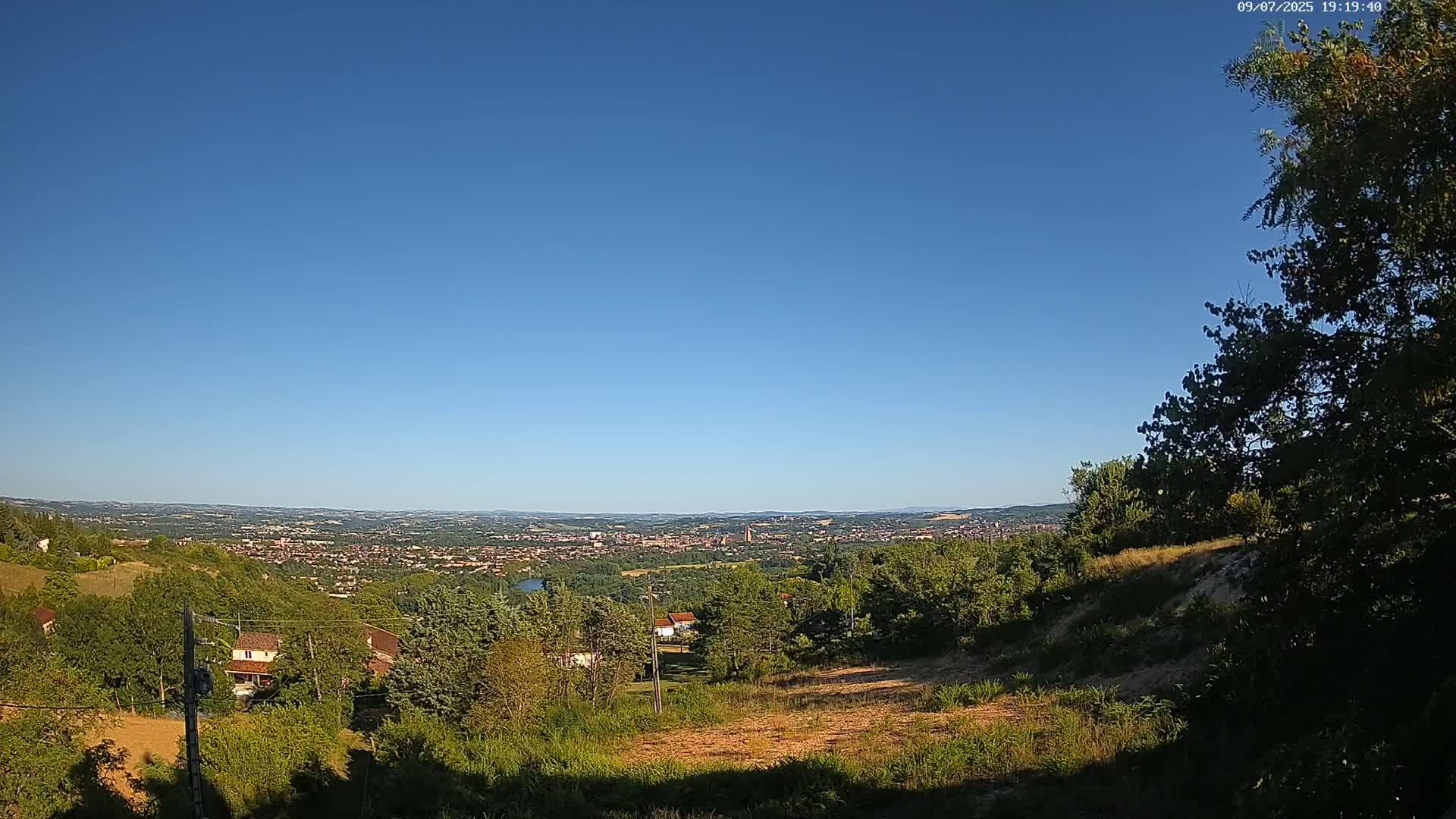 Albi City  Skyline Live Cam - Albi, Tarn, Occitanie, France