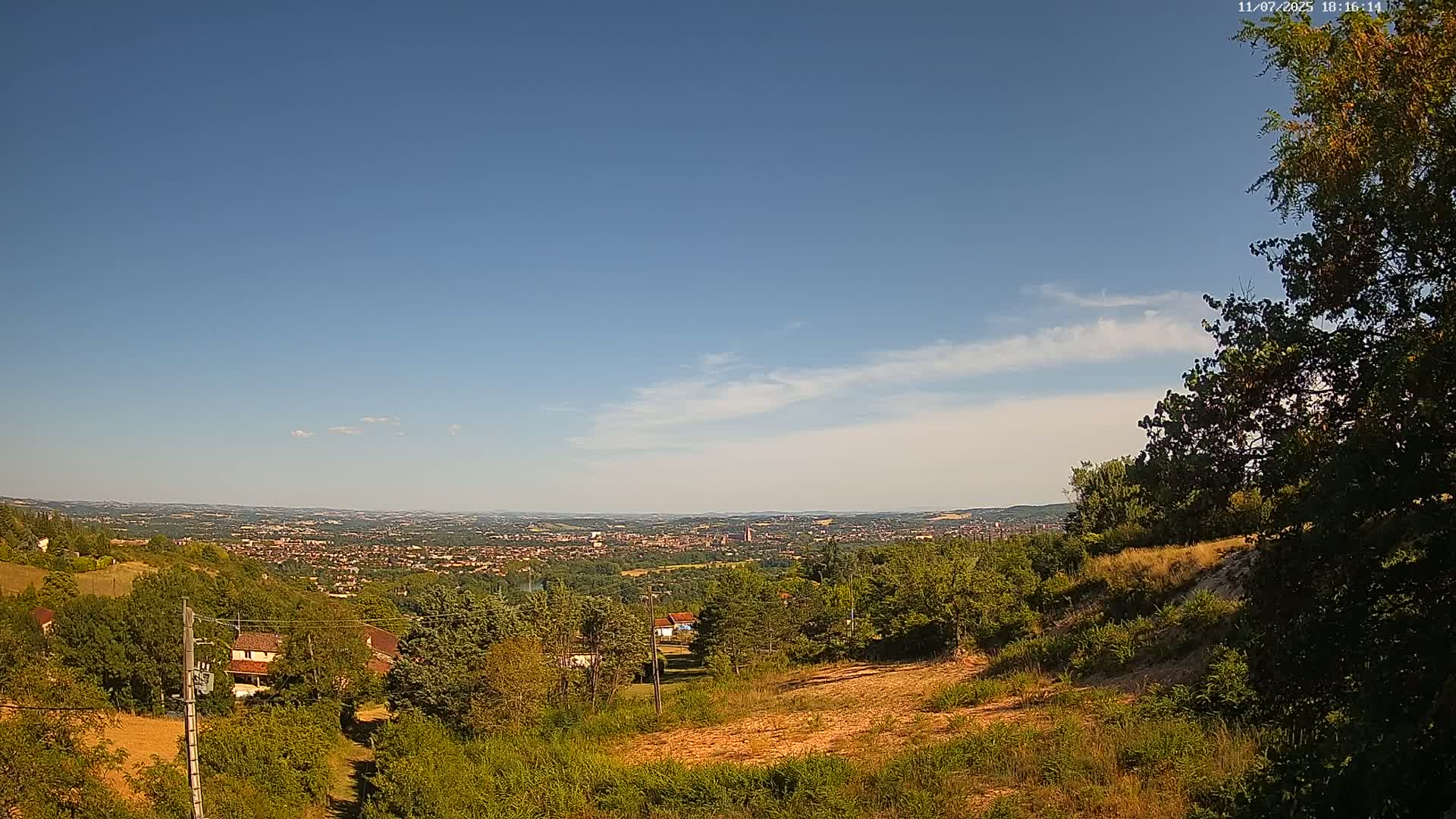Albi City  Skyline Live Cam - Albi, Tarn, Occitanie, France