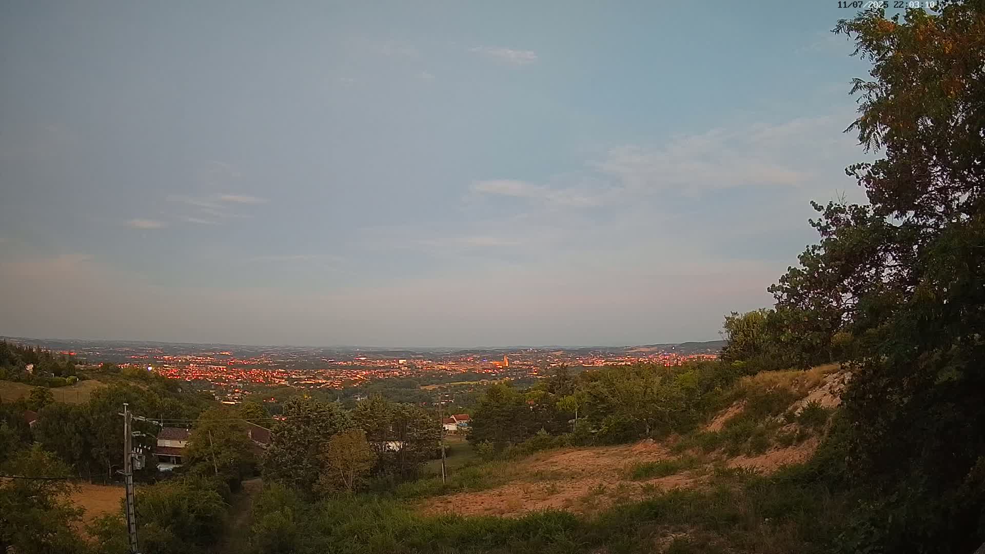 Albi City  Skyline Live Cam - Albi, Tarn, Occitanie, France