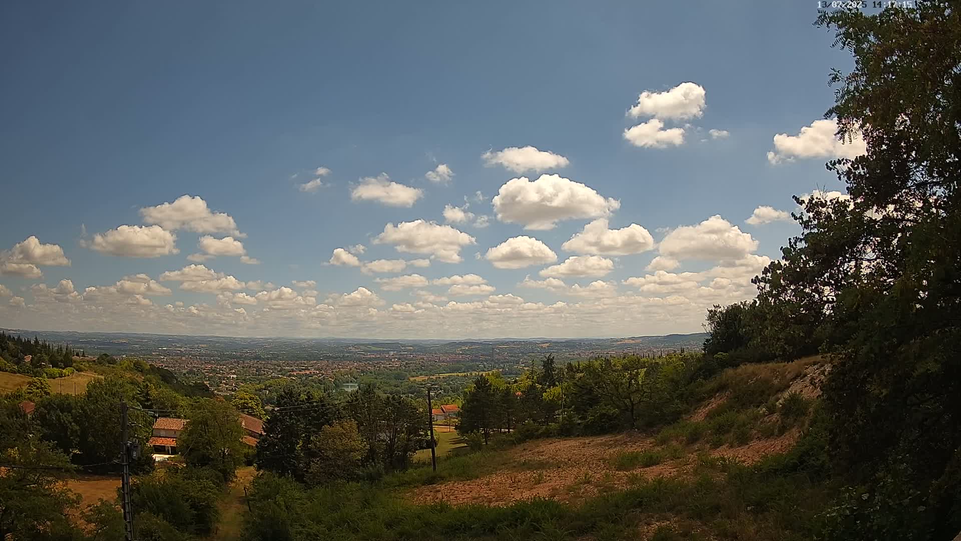 Albi City  Skyline Live Cam - Albi, Tarn, Occitanie, France