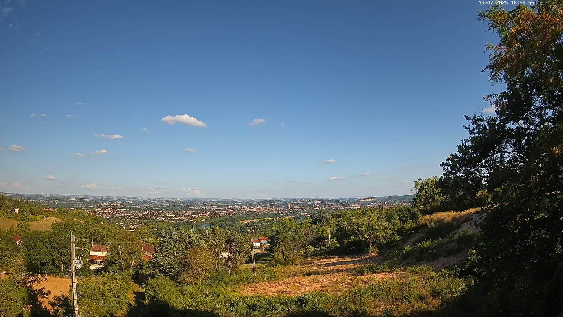 Albi City  Skyline Live Cam - Albi, Tarn, Occitanie, France