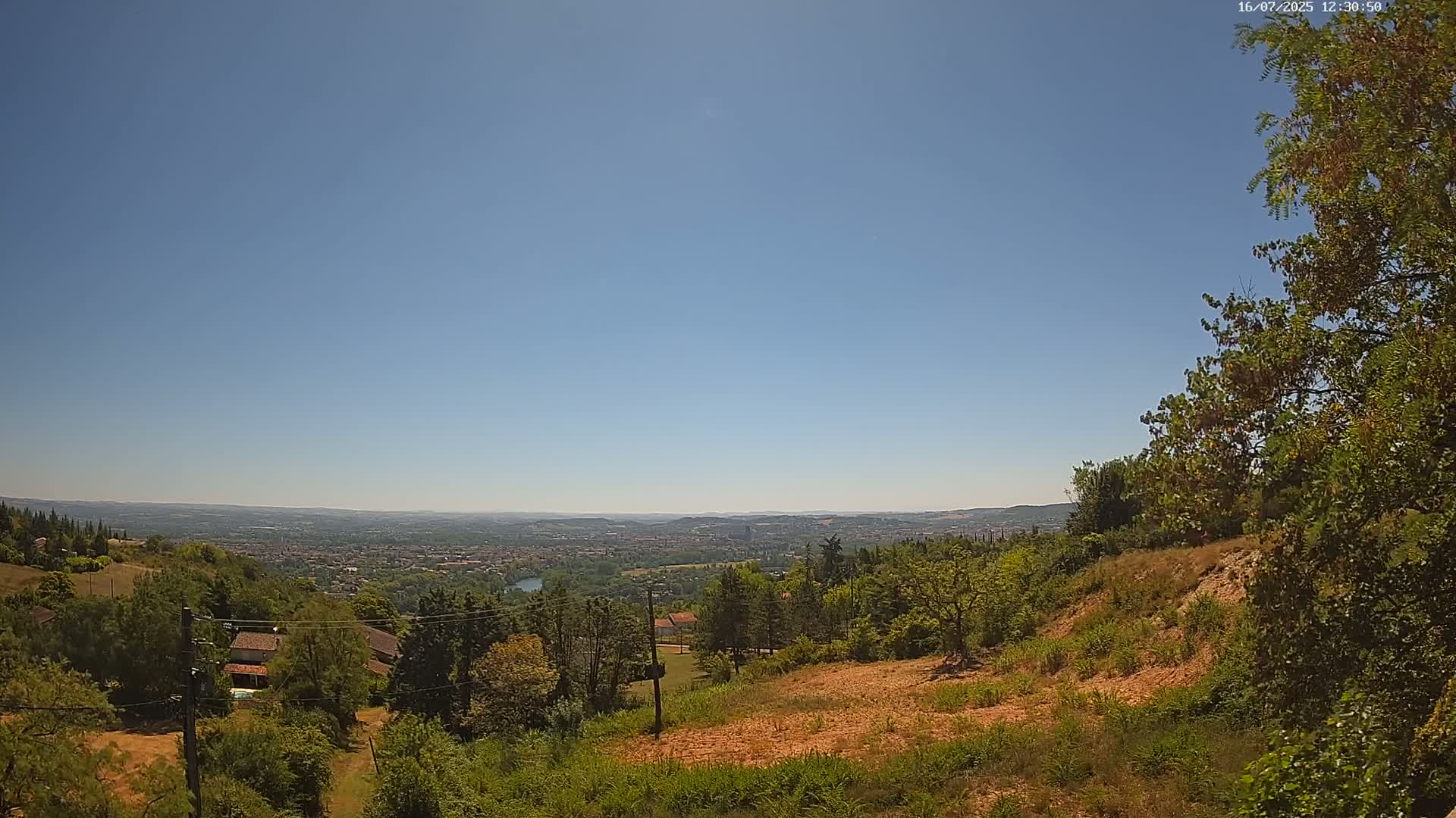 Albi City  Skyline Live Cam - Albi, Tarn, Occitanie, France