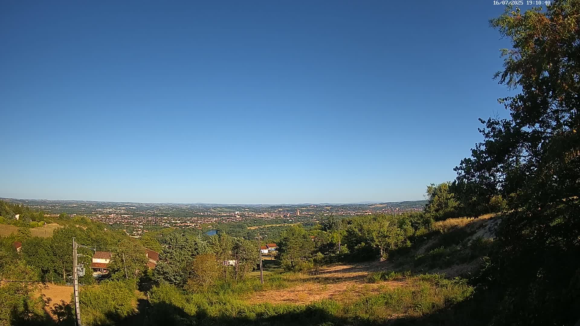 Albi City  Skyline Live Cam - Albi, Tarn, Occitanie, France