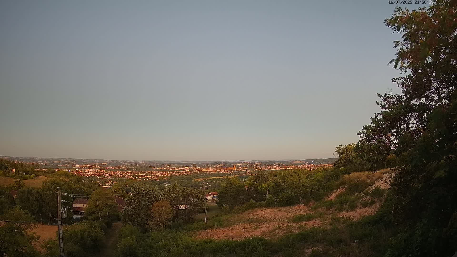 Albi City  Skyline Live Cam - Albi, Tarn, Occitanie, France