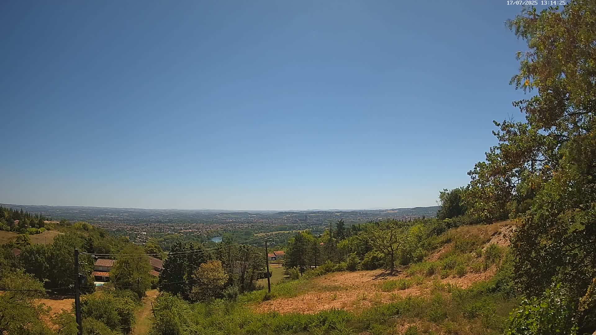 Albi City  Skyline Live Cam - Albi, Tarn, Occitanie, France