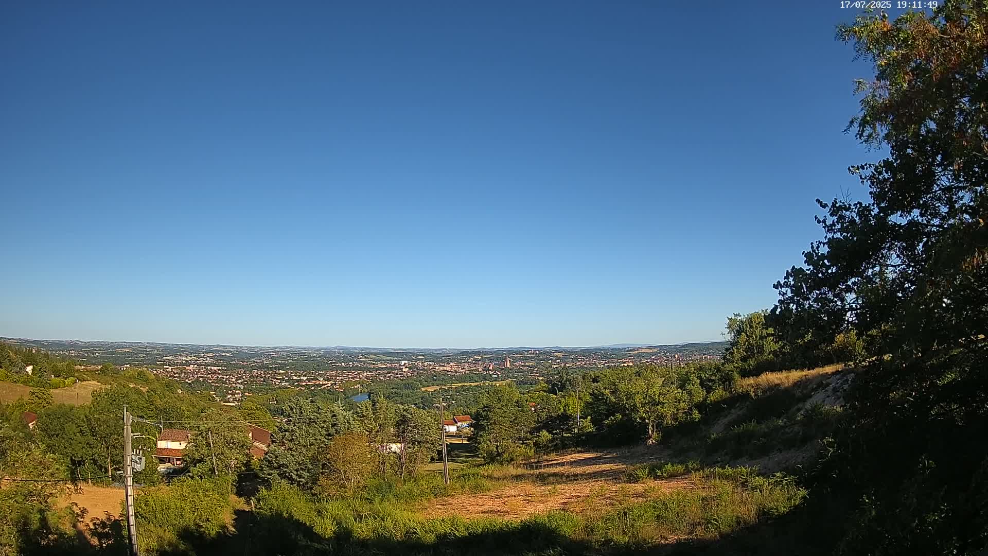 Albi City  Skyline Live Cam - Albi, Tarn, Occitanie, France