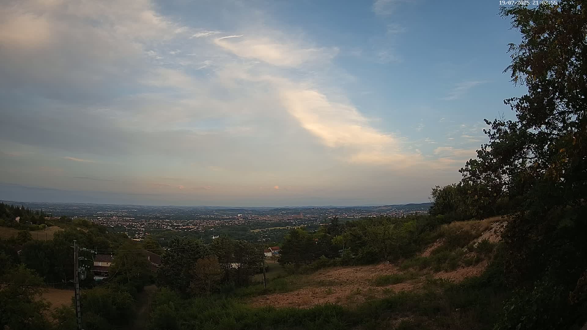 Albi City  Skyline Live Cam - Albi, Tarn, Occitanie, France