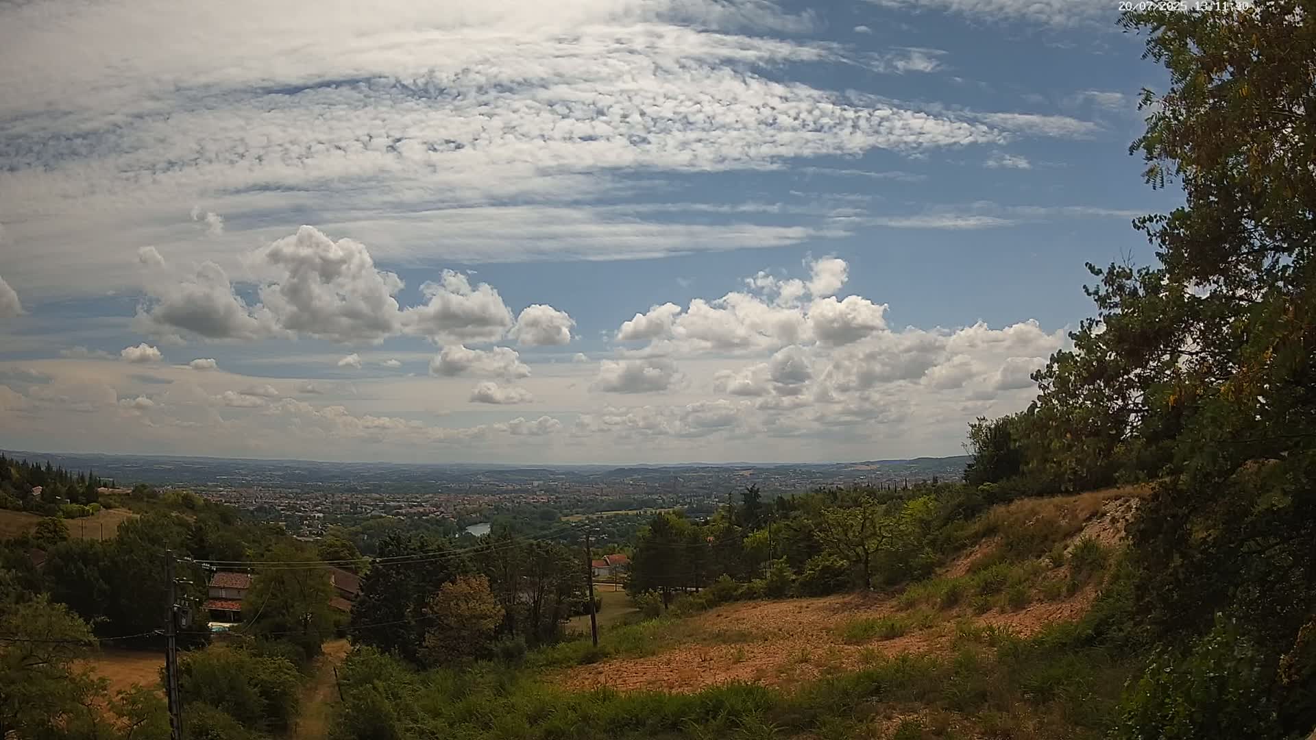Albi City  Skyline Live Cam - Albi, Tarn, Occitanie, France