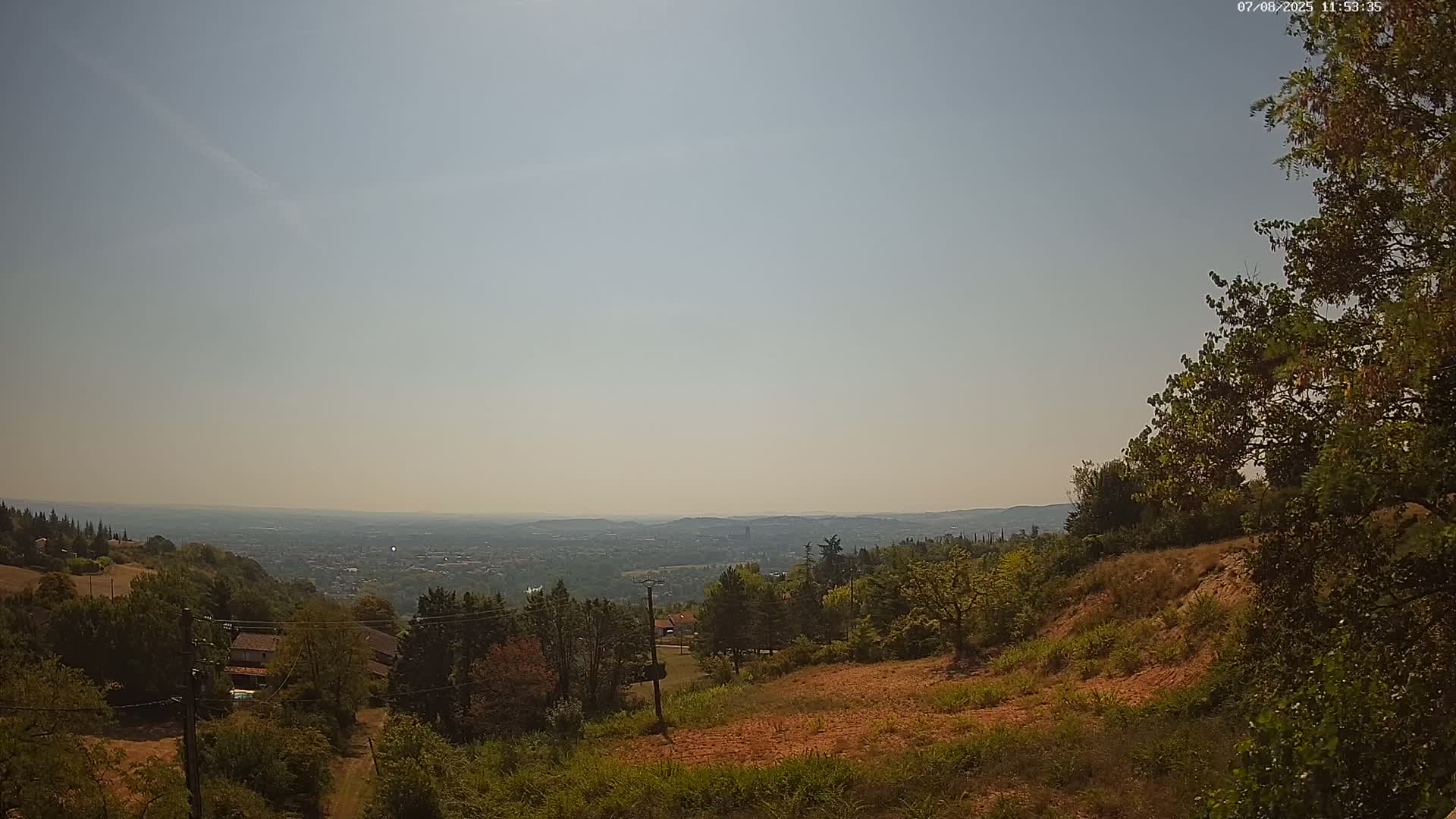 Albi City  Skyline Live Cam - Albi, Tarn, Occitanie, France