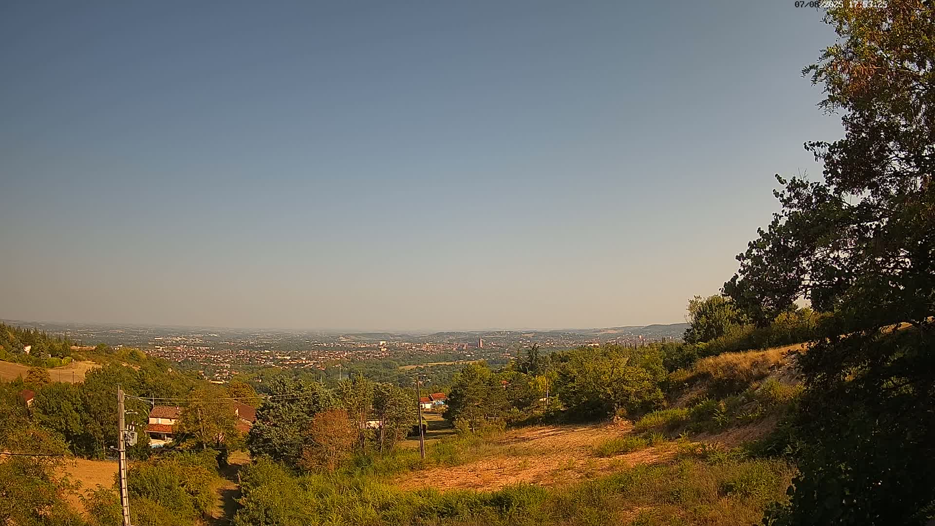 Albi City  Skyline Live Cam - Albi, Tarn, Occitanie, France