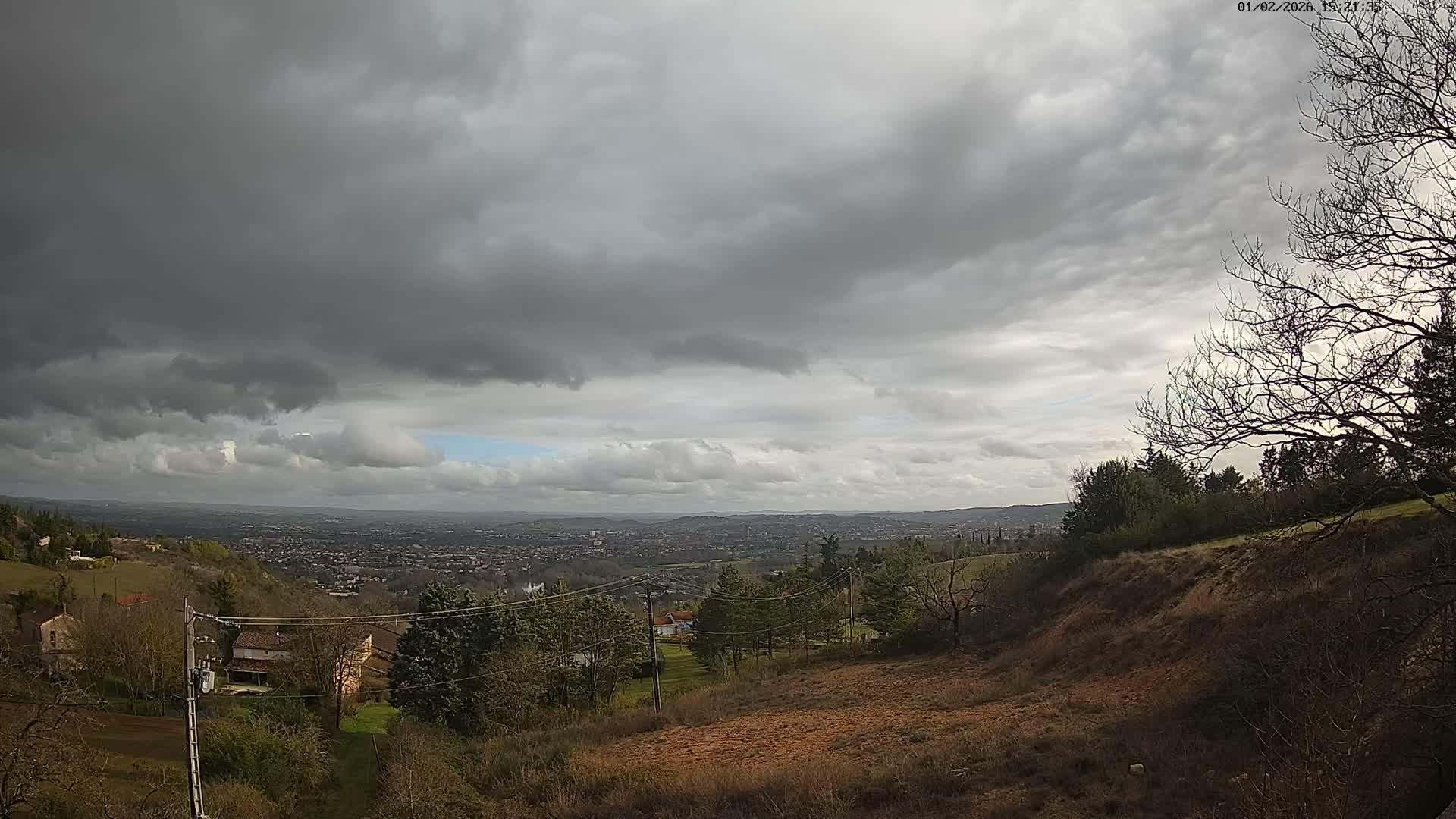 Albi City  Skyline Live Cam - Albi, Tarn, Occitanie, France
