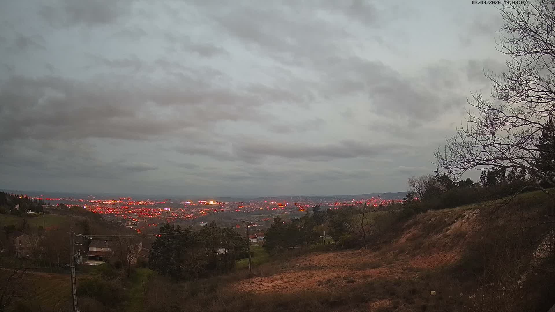 Albi City  Skyline Live Cam - Albi, Tarn, Occitanie, France