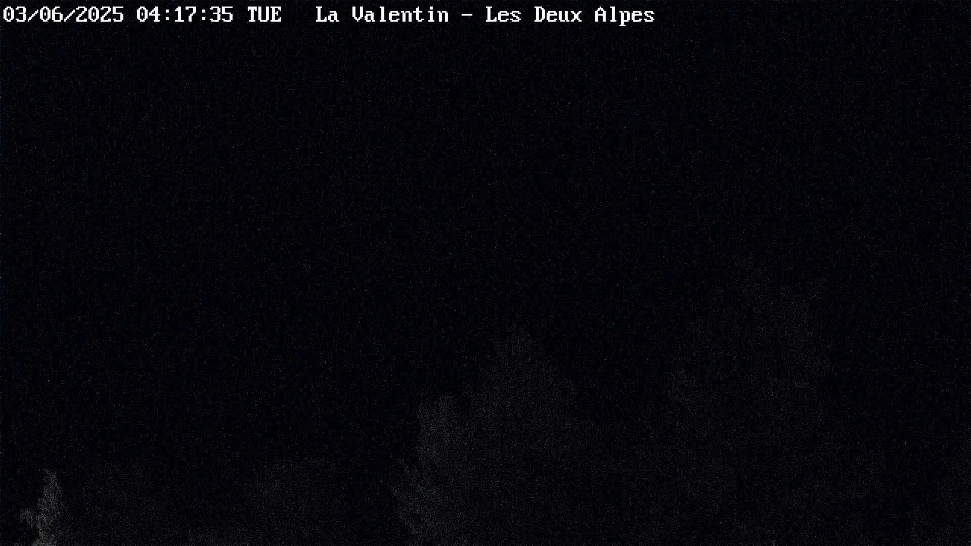 French Alps, Les deux Alpes Ski Slopes Live Cam - Grenoble, Isere, Auvergne-Rhone-Alpes, France