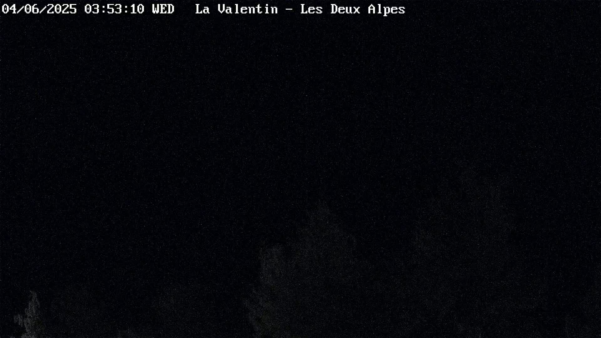 French Alps, Les deux Alpes Ski Slopes Live Cam - Grenoble, Isere, Auvergne-Rhone-Alpes, France