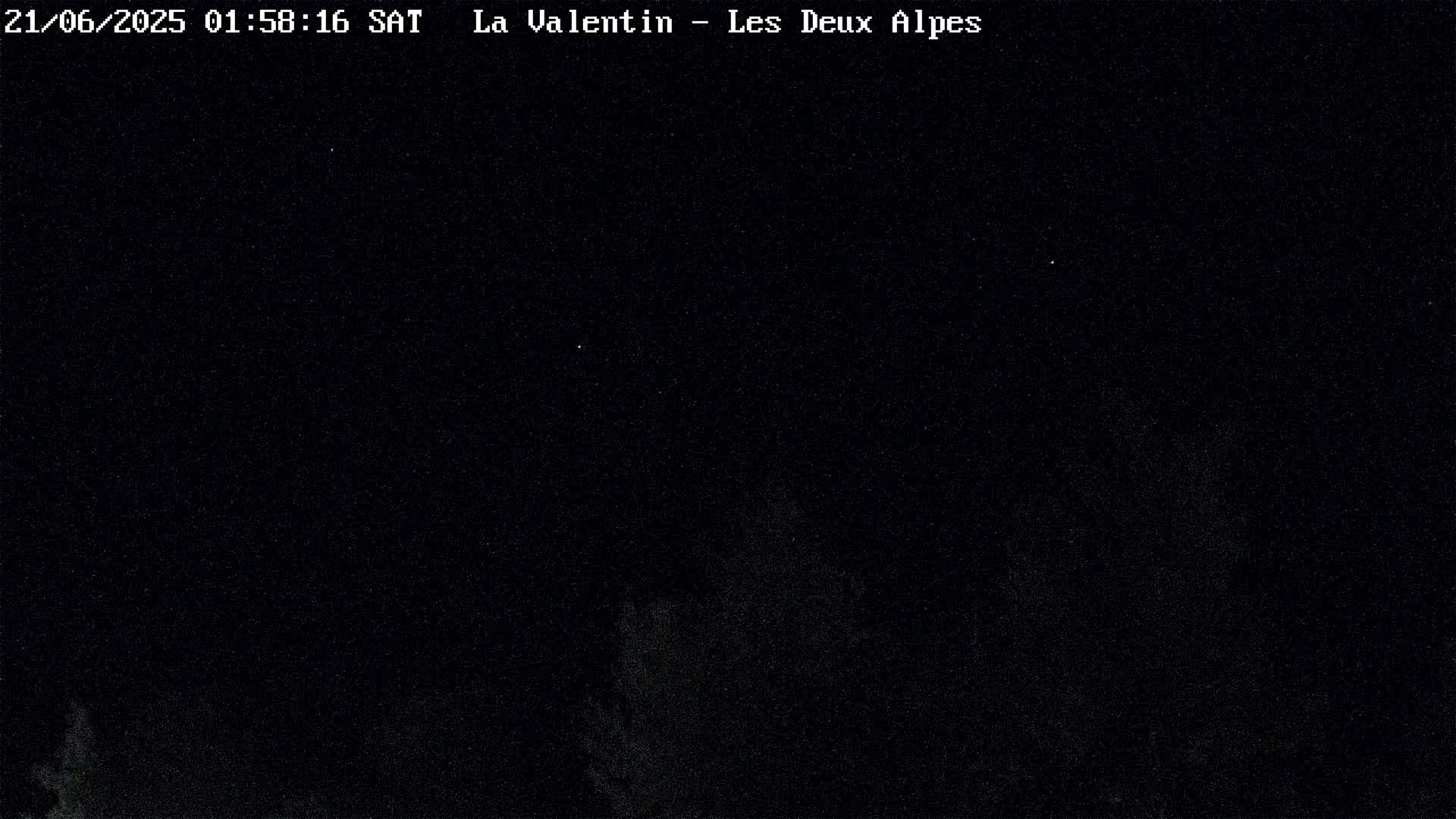 French Alps, Les deux Alpes Ski Slopes Live Cam - Grenoble, Isere, Auvergne-Rhone-Alpes, France
