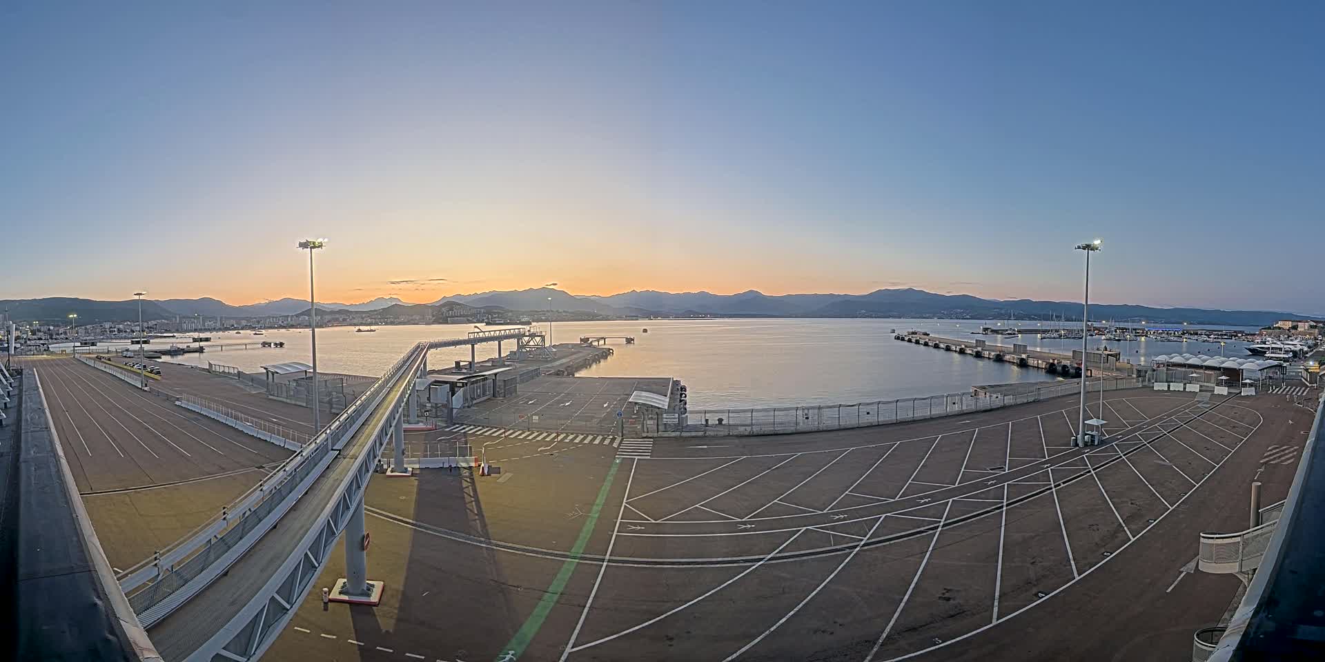 Port de Commerce d'Ajaccio Port Live Cam - Ajaccio, Corse-du-Sud, Corse , France